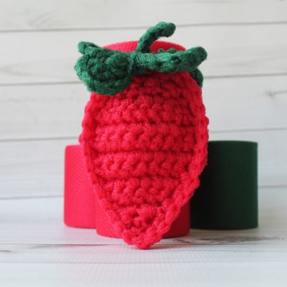 la capitaine crochète diy creative kit crochet scouring pad scrubbies scrubby scrubber strawberry